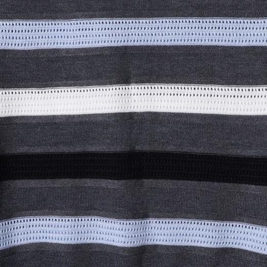 65184SDSA男装2026新款高贵轻奢简约商务撞色条纹圆领短袖T恤百搭上衣 商品图2