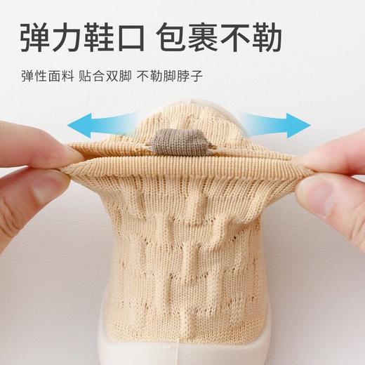 婴儿地板袜春秋新款软底隔凉宝宝步前鞋子纯色防滑男女儿童学步鞋 商品图3