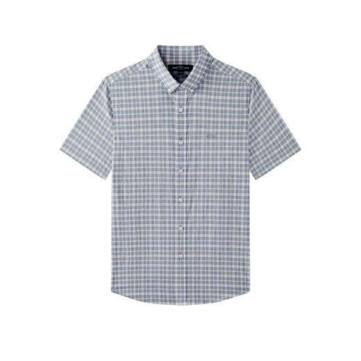 【莱赛尔】德鲨男士短袖衬衫2026夏季新款休闲打底上衣男舒适衬衣 商品图4