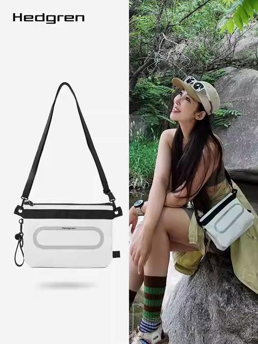 Hedgren 海格林 单肩包  HUNI02/902-F 灰色过胶. 商品图3