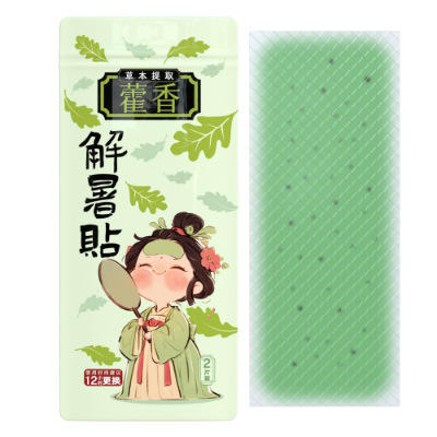 【物理冷却！属实亲肤】藿香冰凉贴降温清凉冰贴物理降温神器夏季散热冰贴眼部手机降温。xa 商品图3