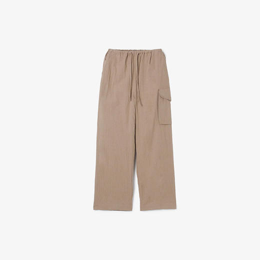 blurhms Silk/Cotton Nep Side Seamless 4P 丝绵混纺宽松锥形裤 商品图3