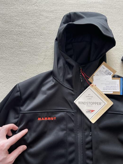 点此购买 猛犸象Ultimate VIII红标八代男士户外GTX防风软壳夹克 yw 342667 商品图10