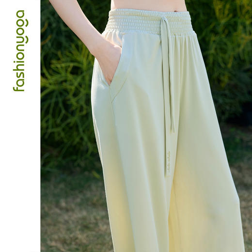 FM16912中式收腰抽绳禅风长裤 商品图4