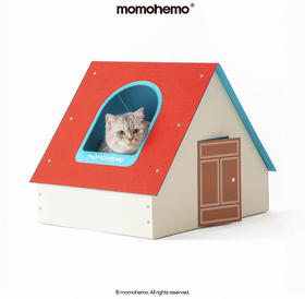 momohemo 红房子猫房子猫窝
