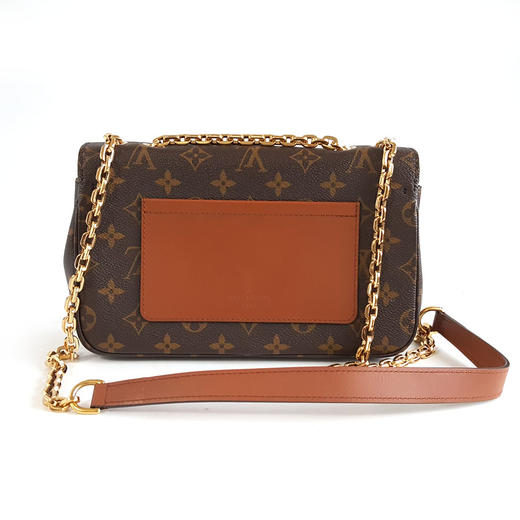 【95新】LV路易威登M46127老花拼焦糖棕色Marceau马尔索链条单肩包女士160326AK33 商品图4