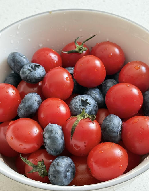 【鲜果切】玲珑小番茄➕蓝莓双拼（750ml） 商品图0