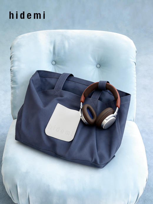 hidemi副线小h 复古大容量托特包手提包旅行包休闲包 商品图3