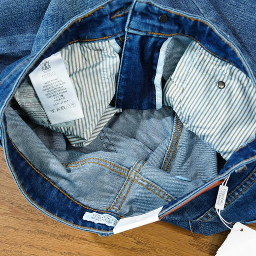 【3月20日 周末秒杀 直接调价 下单即可】Brunello Cucinelli（BC）经典五袋常规小直筒 水洗牛仔裤 男女都可穿 商品图6