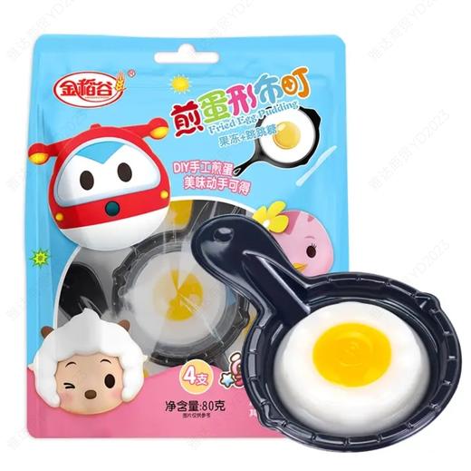 金稻谷煎蛋形布町80g 商品图0