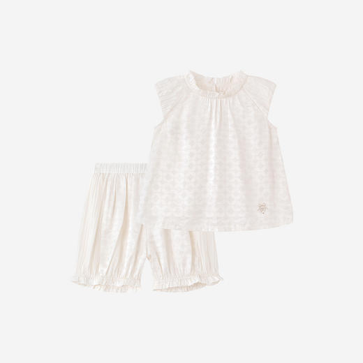 【商场同款】英氏女童套装春夏季新款短袖T恤短裤儿童休闲装 商品图4