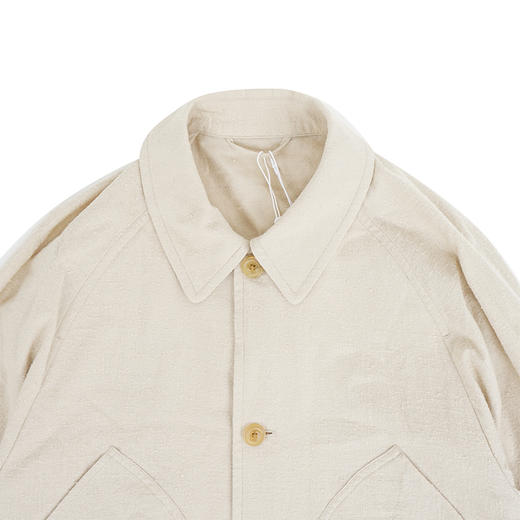 blurhms Silk/Cotton Nep Hunting Jacket 丝绵混纺猎装夹克 商品图1