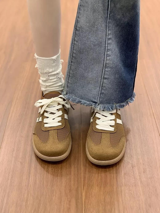 【多妈团购 YiLuoShan休闲女鞋系列秒杀！皮面网面两款可选】一脚蹬设计，懒人福音！走一天都不累脚！隐形增高3厘米，又透气又舒服，太好穿了-金克丝 商品图8