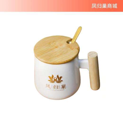 精美马克杯 带杯盖和勺子 可以做咖啡杯 茶杯 饮料杯 商品图0
