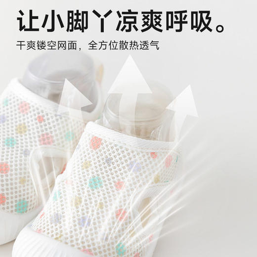 宝宝凉鞋男夏季学步鞋0一1-2岁婴儿防滑软底婴幼儿网鞋女宝宝鞋子 商品图1