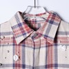 SDSA男装2026新款高贵轻奢韩系格纹立体花钉珠衬衫百搭时尚上衣 商品缩略图1