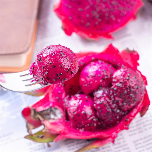 【海南红心火龙果】皮薄肉厚汁水多，可食率高 商品图0