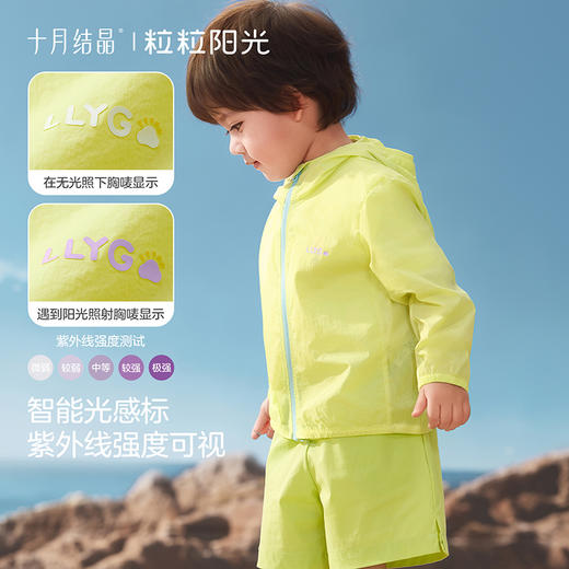 粒粒阳光儿童防晒衣2026夏季轻薄防晒服宝宝防紫外线外套 商品图4