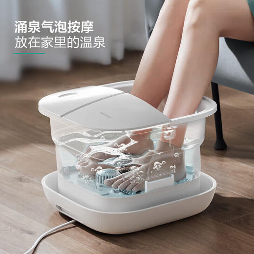 飞利浦（PHILIPS）泡脚桶加热洗脚盆加热自动按摩泡脚盆加热自动按摩足浴盆泡脚桶折叠洗脚桶按摩足浴桶PPM3102F 商品图8