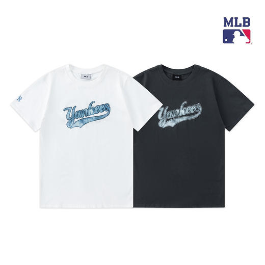 MLB新款印花情侣短袖 MLB1605 商品图2