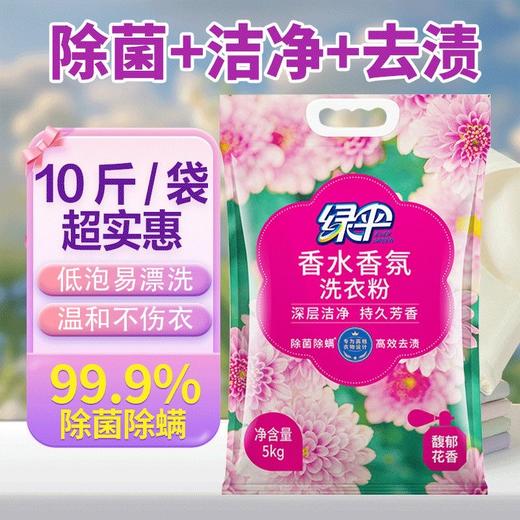 绿伞洗衣粉持久留香洗衣粉深层洁净衣物馥郁花香除菌除螨 商品图3