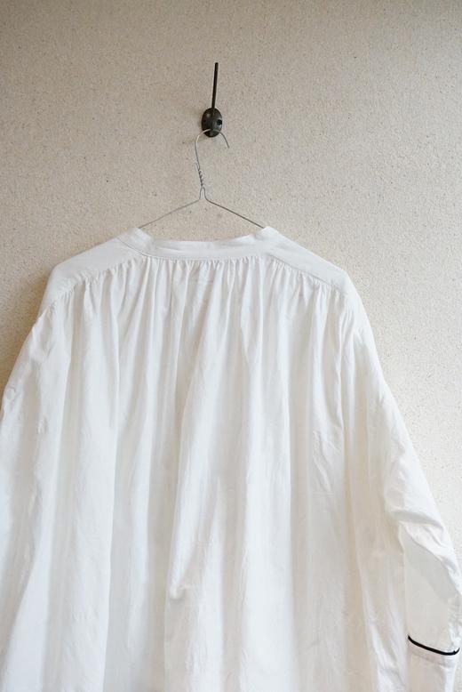 LABORATORY 缝绳装饰的复古长衬衫（黑/白可选） 商品图6