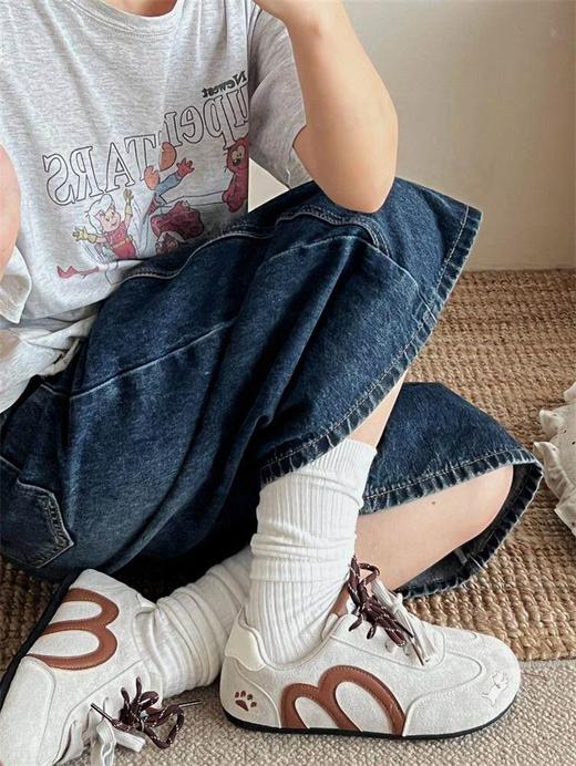 【多妈团购 YiLuoShan休闲女鞋系列秒杀！皮面网面两款可选】一脚蹬设计，懒人福音！走一天都不累脚！隐形增高3厘米，又透气又舒服，太好穿了-金克丝 商品图5