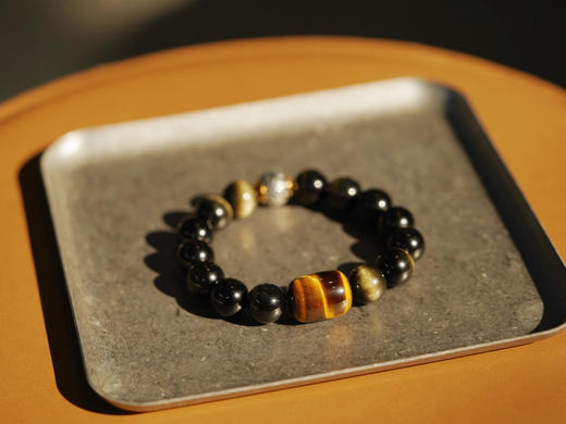 虎眼石&黑曜石 商品图0