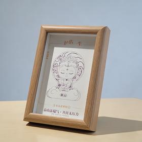 泰山文创明信片相框石敢当泰山老奶奶碧霞仙子家居装饰摆件旅游纪念品