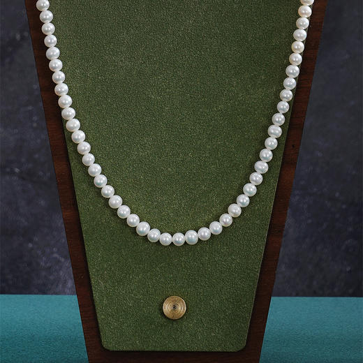 子佩集【爱意珍藏】珍珠AOYA奥雅毛衣链【XXMYL004】4mm小珠爱心扣2512 商品图2