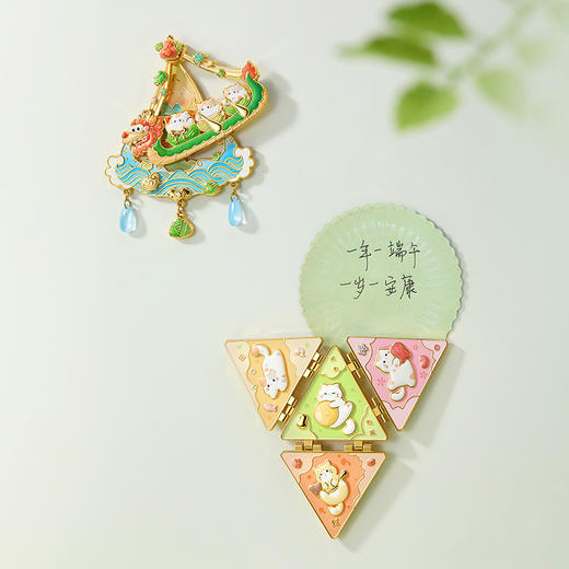 【故宫冰箱贴】端午节卡通冰箱贴博物馆文创金属可动北京礼物伴手礼 商品图9