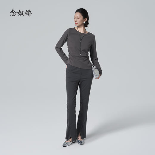 【商场同款】CNT6302 “ 瘦瘦裤 ” 弹TR裤料动态舒适，塑形显瘦无束缚。耐穿易打理 商品图8