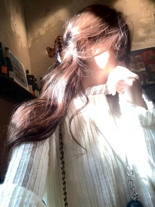 <曾小咸推荐>3.22现货秒杀 ！微信超特价！蕾丝拼接针织长袖T恤 日常129.99 立减70 秒杀59.99！！ 商品图6