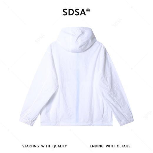SDSA男装2026新款高贵轻奢潮牌撞色拉链简约立领连帽夹克外套百搭 商品图4