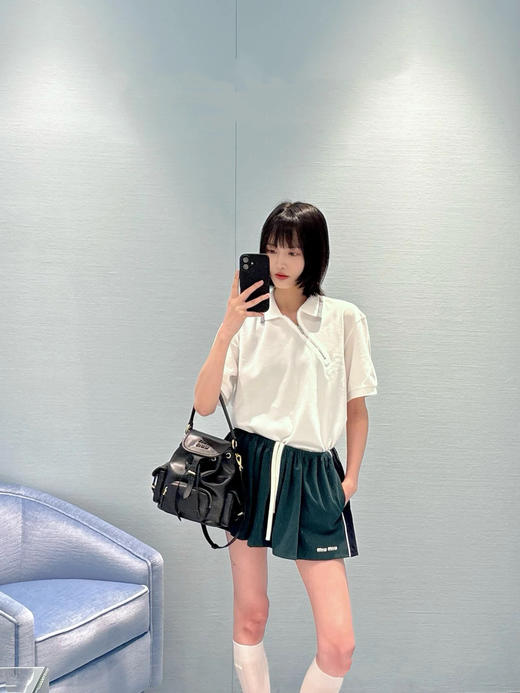 【非质量问题不退换】MiuMiu 26早春新款短袖（XHH） 商品图1