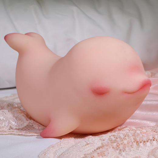 漫渺小海豚名器宠动物软男用自慰解压情趣用品可插成人手办飞机杯 商品图8