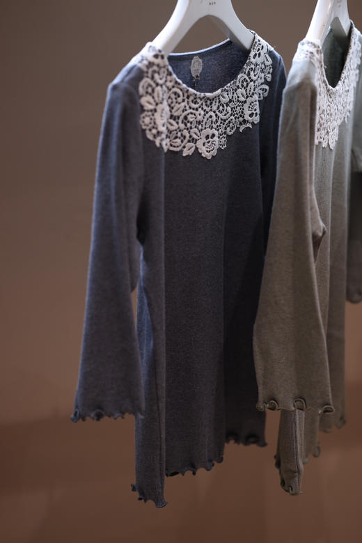 rei 蕾丝拼接打底T 商品图3