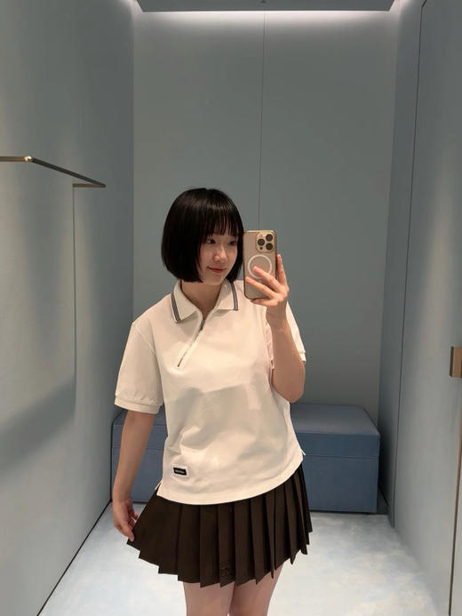 【非质量问题不退换】MiuMiu 26早春新款短袖（XHH） 商品图4