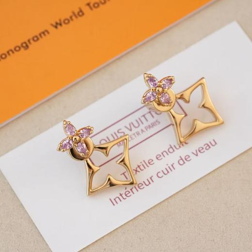 LV 当季新款 FLOWERGRAM STRASS 耳环 商品图1