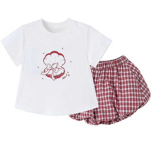 【实体店同款】女童套装夏季新款安奈儿童装XG621199 商品图6