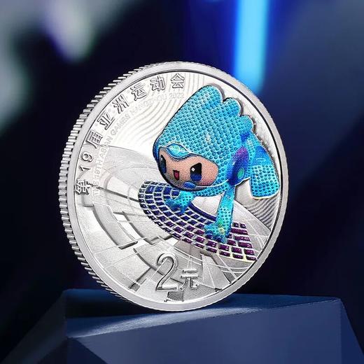 2022年第19届亚运会5克银币封装版 商品图0