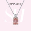 Passion·Shining系列 ShiningHouse[培育] 18k金钻石吊坠 祖母绿形1克拉钻人工真钻人造钻石K金吊坠简约钻石吊坠（单吊坠，图片仅展示）【此商品不支持7天无理由退货退款】 商品缩略图0
