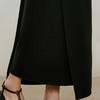【林栖设计小店】风软流光|黑色优雅醋纤2026夏新款不规则半身裙1962058 商品缩略图2