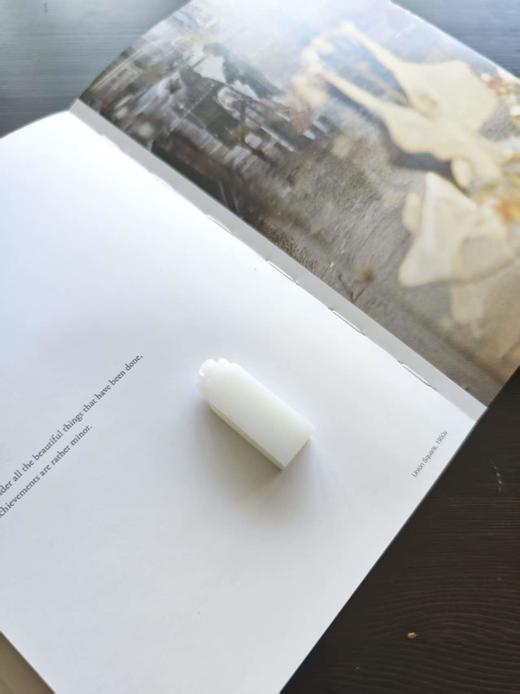 白玉莲花章【 嘉石2636】 商品图0