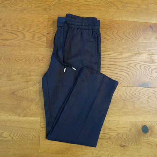 【3月20日 周末秒杀 直接调价 下单即可】Loro Piana LP 诺悠翩雅 高端雨露麻 亚麻 男士休闲裤 商品图5