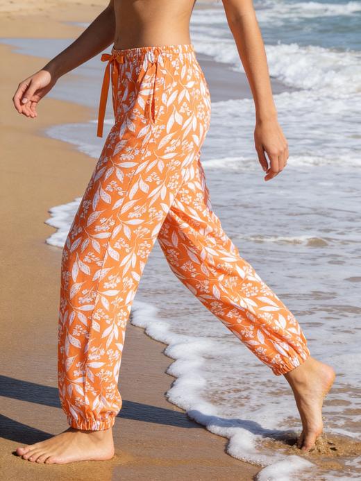 【粘纤梭织】SCHIESSER德国舒雅女士七分袖100%粘纤梭织九分裤31/24772P 商品图0