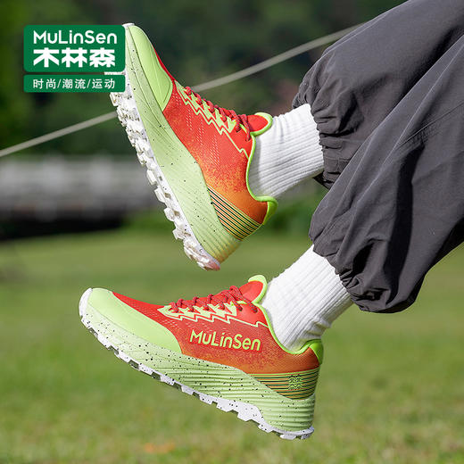【木林森运动户外潮流运动鞋SHW851136】口碑爆款，贾卡网鞋面，透气包裹双兼顾，防滑耐磨大底，男女同款潮流吸睛设计 商品图11