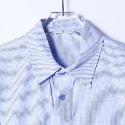 SDSA男装2026新款高贵轻奢韩版小清新格子长袖衬衫百搭时尚衬衣 商品图1