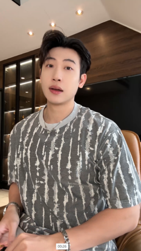 25SS002SDSA男装2026新款高贵轻奢美式撞色提花圆领短袖T恤百搭宽松上衣