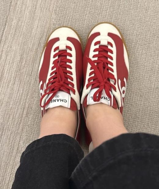 香奈儿 早春新款复古德训鞋运动鞋休闲鞋（DBG） 商品图13